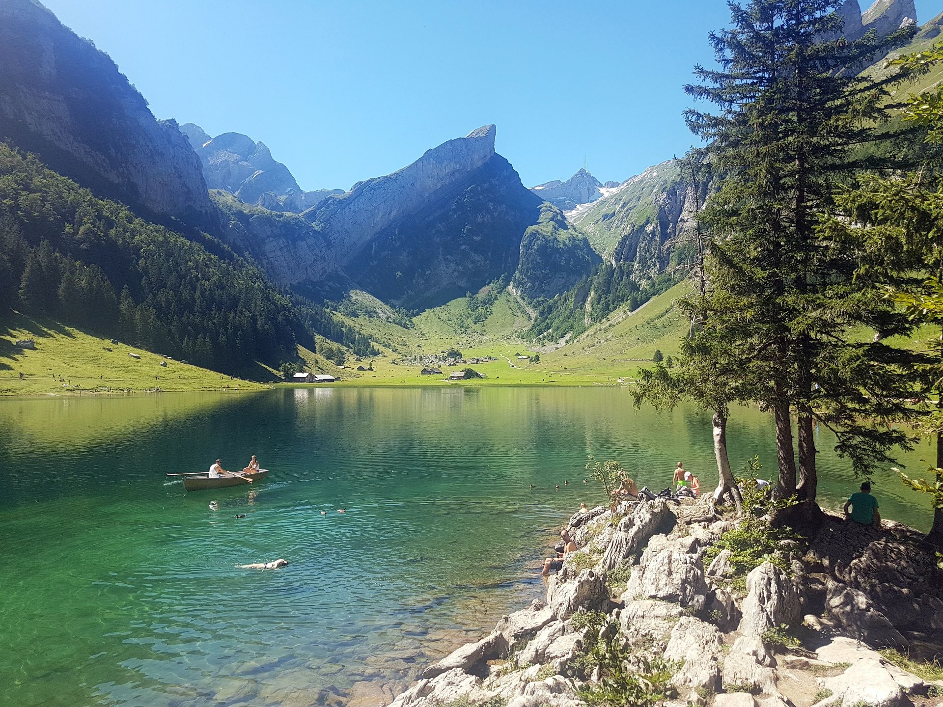 Seealpsee, Wasserauen